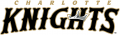 Charlotte Knights 2014-Pres Wordmark Logo Print Decal