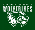 Utah Valley Wolverines 2012-Pres Alternate Logo 01 Print Decal