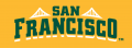 San Francisco Dons 2012-Pres Wordmark Logo 10 Print Decal