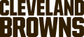 Cleveland Browns 2015-Pres Wordmark Logo Print Decal