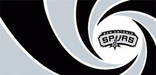 007 San Antonio Spurs logo Iron On Transfer