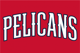 New Orleans Pelicans 2014-2015 Pres Wordmark Logo Print Decal