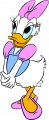 Donald Duck Logo 58 Iron On Transfer