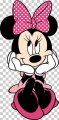 Minnie Mouse Logo 16 Print Decal