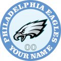 Philadelphia Eagles Customized Logo Iron On Transfer