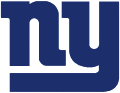 New York Giants 1961-1974 Primary Logo Print Decal