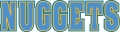 Denver Nuggets 2003 04-2017 18 Wordmark Logo Print Decal