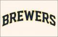 Milwaukee Brewers 2020-Pres Jersey Logo 02 Print Decal
