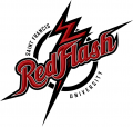 Saint Francis Red Flash 2012-Pres Primary Logo Iron On Transfer