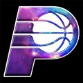 Galaxy Indiana Pacers Logo Iron On Transfer