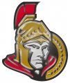 Ottawa Senators Plastic Effect Logo Print Decal