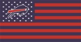 Buffalo Bills Flag001 logo Print Decal