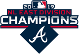 Atlanta Braves 2019 Champion Logo Iron On Transfer