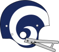 Los Angeles Rams 1965-1972 Helmet Logo Print Decal