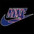 New York Giants Nike logo Print Decal