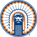 Illinois Fighting Illini 2004-2013 Secondary Logo Print Decal