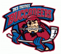 Des Moines Buccaneers 2005 06-2010 11 Primary Logo Print Decal