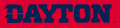 Dayton Flyers 2014-Pres Wordmark Logo 08 Print Decal