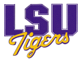 LSU Tigers 1990-2001 Alternate Logo Print Decal