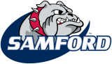 Samford Bulldogs 2000-2015 Primary Logo Print Decal