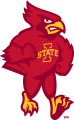 Iowa State Cyclones 2008-Pres Mascot Logo Print Decal