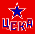 HC CSKA Moscow 2012-2016 Alternate Logo Print Decal