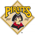 Pittsburgh Pirates 1987 Anniversary Logo Iron On Transfer