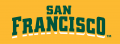 San Francisco Dons 2012-Pres Wordmark Logo 09 Iron On Transfer