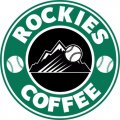 Colorado Rockies Starbucks Coffee Logo Iron On Transfer