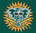 Oakland Athletics 1999-2006 Batting Practice Logo Iron On Transfer