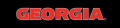Georgia Bulldogs 2013-Pres Wordmark Logo 06 Iron On Transfer