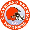 Cleveland Browns Customized Logo Iron On Transfer