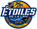 NHL All-Star Game 2017-2018 Alt. Language Logo Iron On Transfer