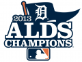 Detroit Tigers 2013 Champion Logo Print Decal