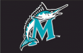 Miami Marlins 1999-2002 Batting Practice Logo Print Decal