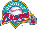 Danville Braves 1993-2009 Primary Logo Iron On Transfer