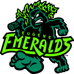 Eugene Emeralds 2013-Pres Primary Logo Print Decal