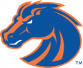 Boise State Broncos 2002-2012 Secondary Logo Print Decal