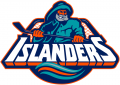 New York Islanders 1995 96-1996 97 Primary Logo Print Decal
