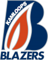 Kamloops Blazers 2005 06-2014 15 Primary Logo Print Decal