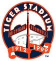 Detroit Tigers 1999 Stadium Logo Print Decal