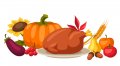 Thanksgiving Day Logo 39 Print Decal