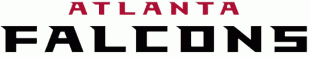 Atlanta Falcons 2003-Pres Wordmark Logo 04 Print Decal