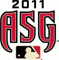 MLB All-Star Game 2011 Wordmark 01 Logo Iron On Transfer