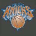 New York Knicks Plastic Effect Logo Print Decal