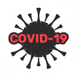 covid-19 logo 53 Iron On Transfer