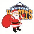 Denver Nuggets Santa Claus Logo Iron On Transfer