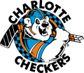 Charlotte Checkers 1993-2002 Primary Logo Print Decal