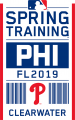 Philadelphia Phillies 2019 Event Logo Print Decal