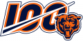 Chicago Bears 2019 Anniversary Logo Print Decal